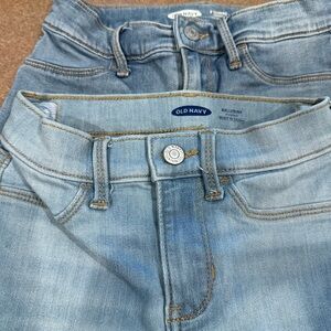 Old Navy girls jeans lot of 2